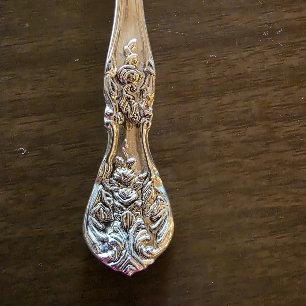 FB Rogers Vintage 52 Piece Silverplate Flatware Set With Wood Silverware Chest